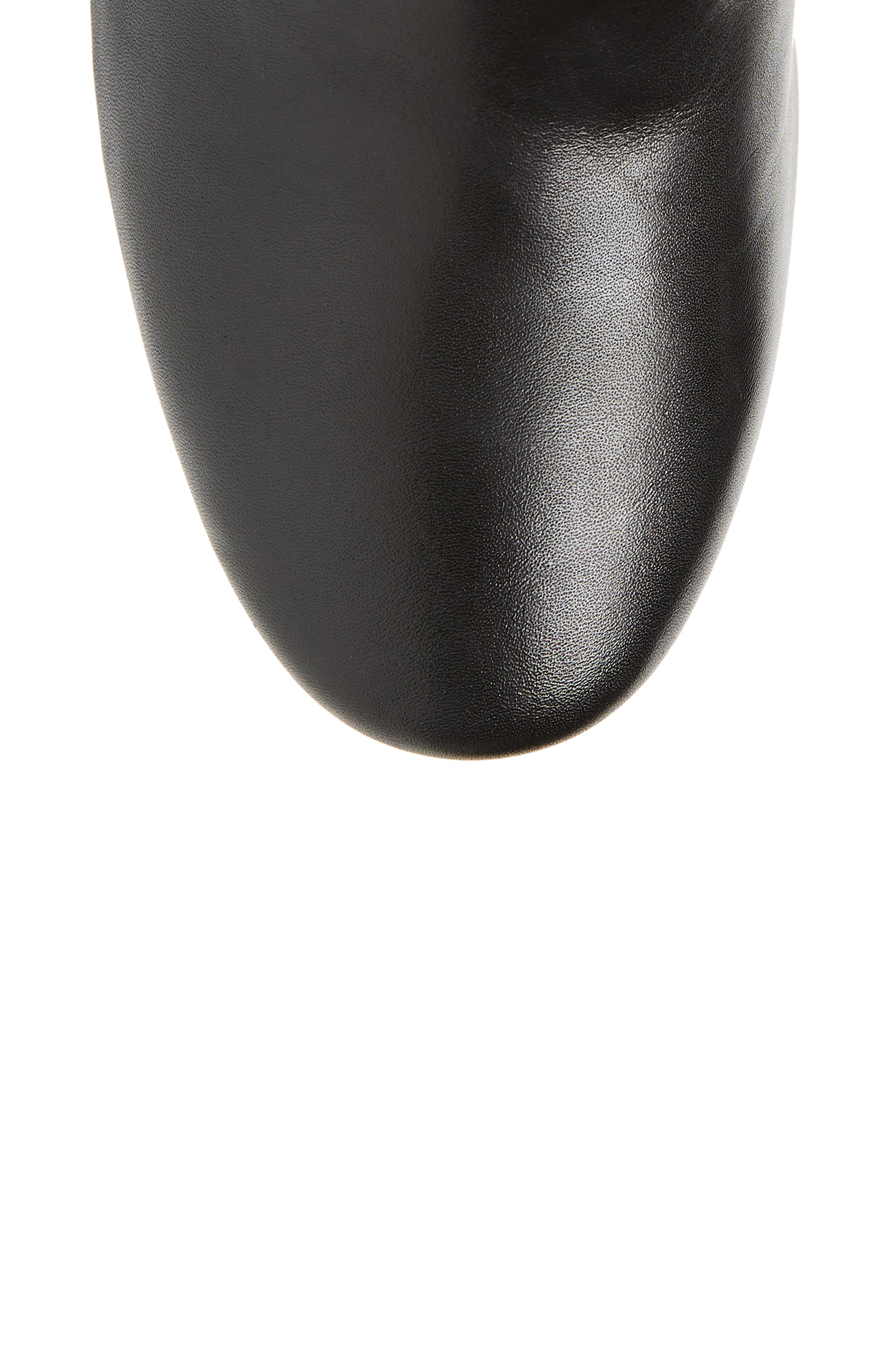 Tory Burch Gigi Logo Heel Tall Boot, Alternate, color, 