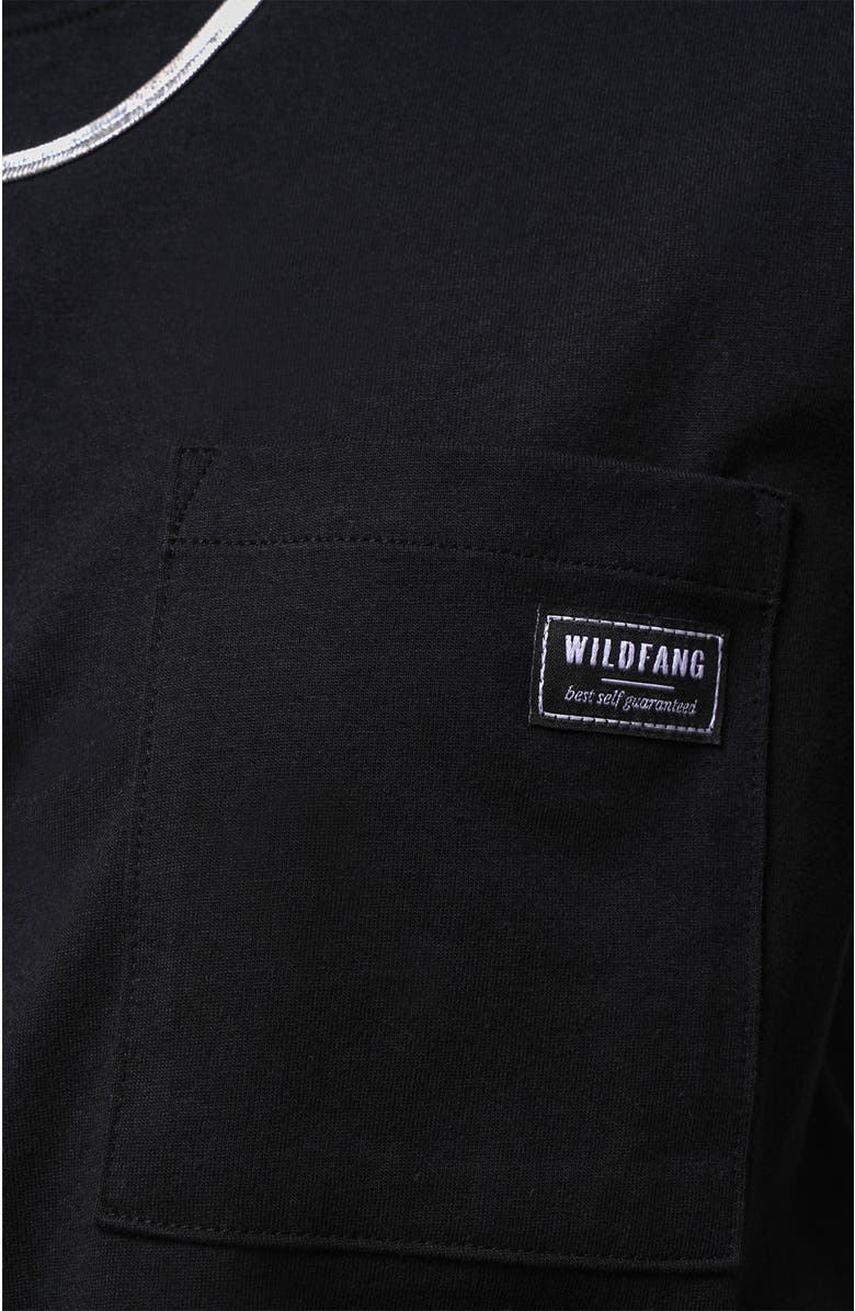 WILDFANG The Everyday Pocket Tee, Alternate, color, Black