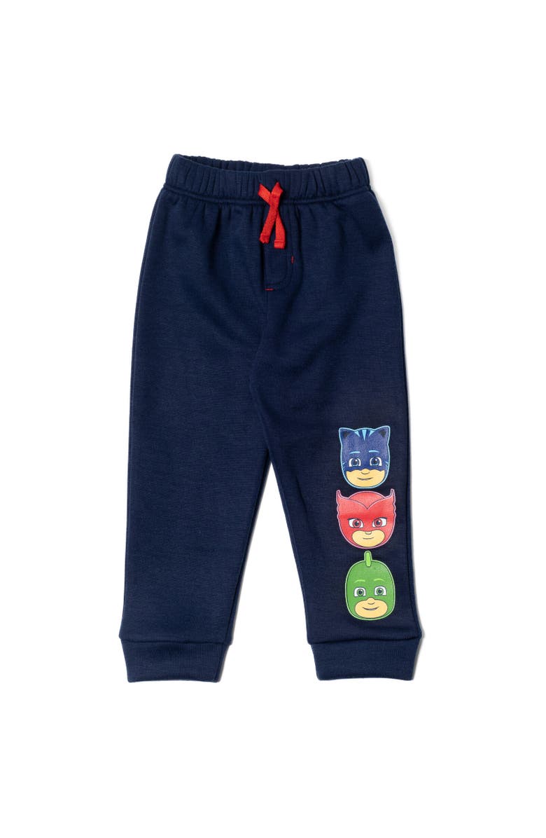 PJ MASKS Fleece Hoodie & Pants Set, Alternate, color, Blue