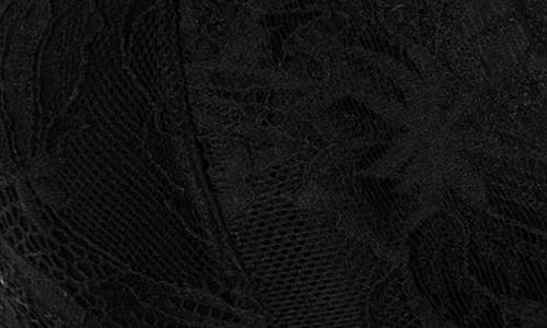 Hunkemoller Hunkemöller Stormi Lace Trim Racerback Bralette In Black