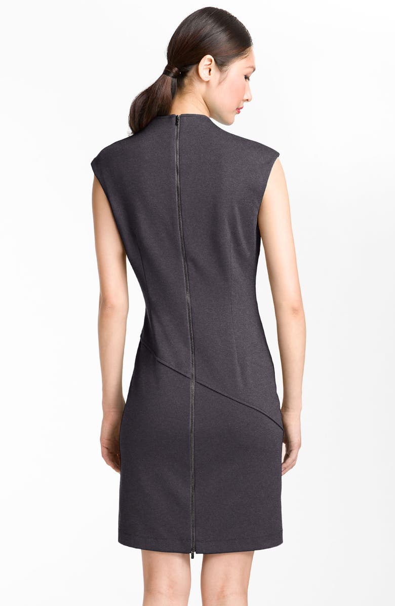 Calvin Klein Seamed Ponte Knit Sheath Dress, Alternate, color,