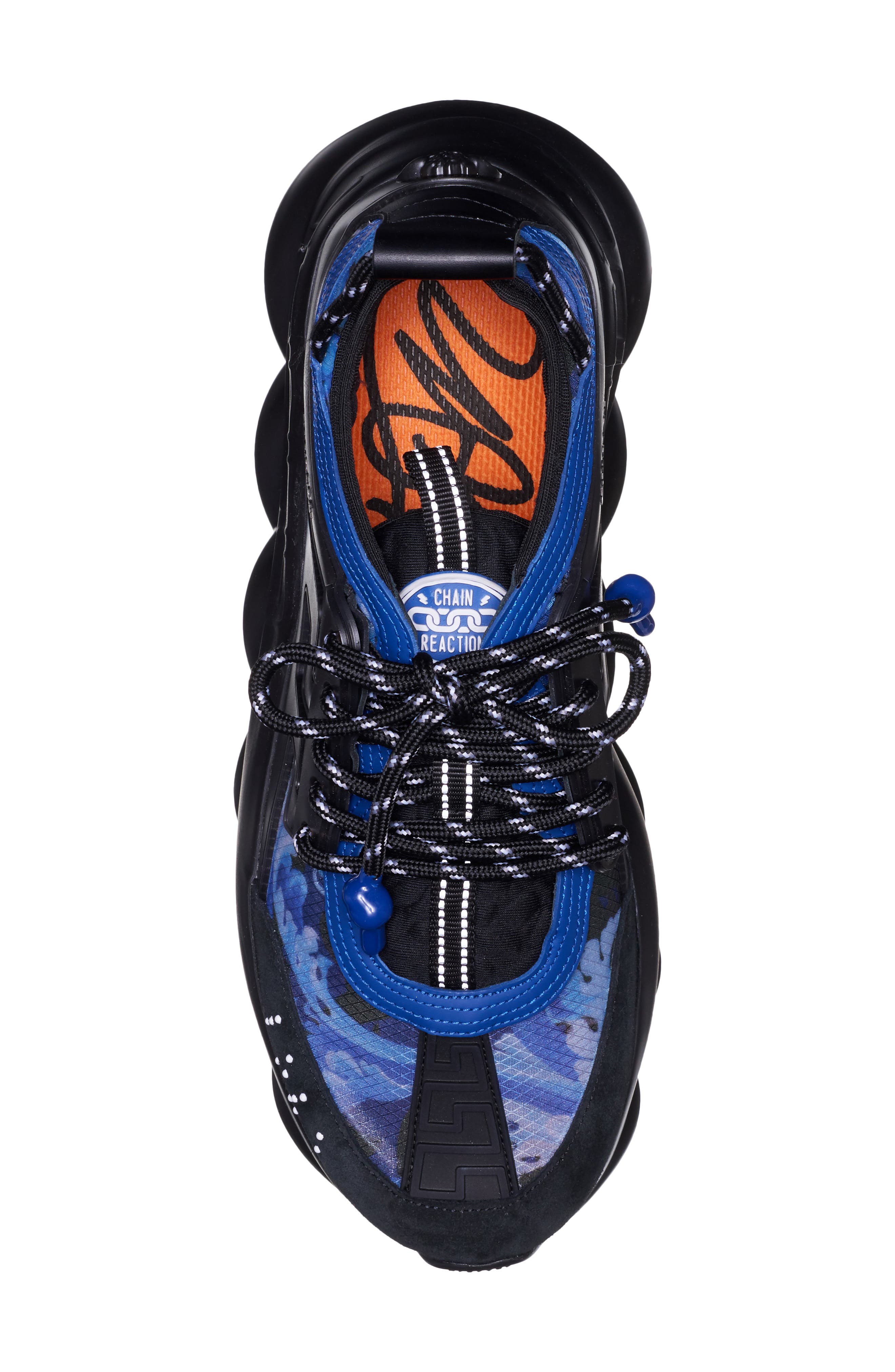 Versace Chain Reaction Baroccoflage Print Sneaker, Alternate, color, 