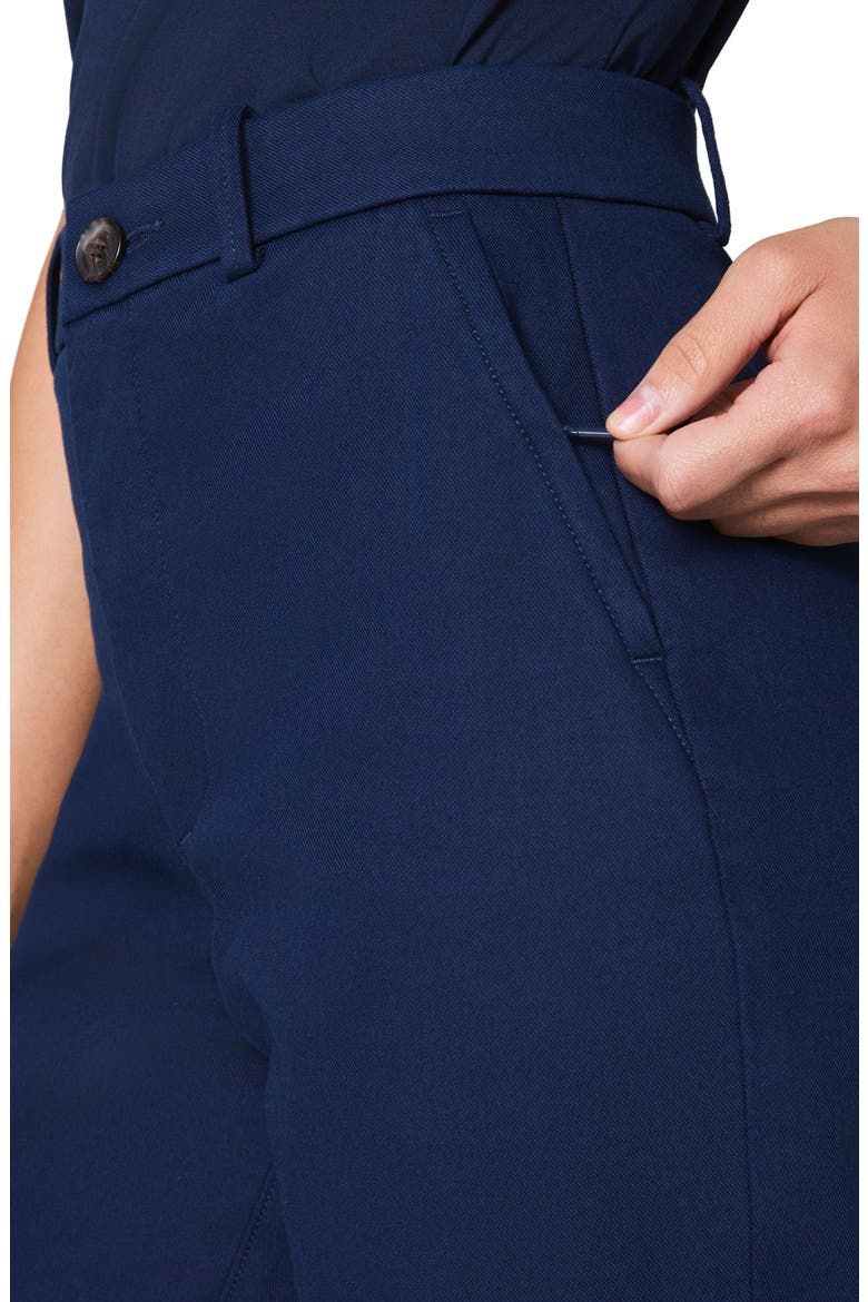 SPANXsupersmooth™ Stretch Twill Straight Leg Pant, Alternate, color, TIMELESS NAVY