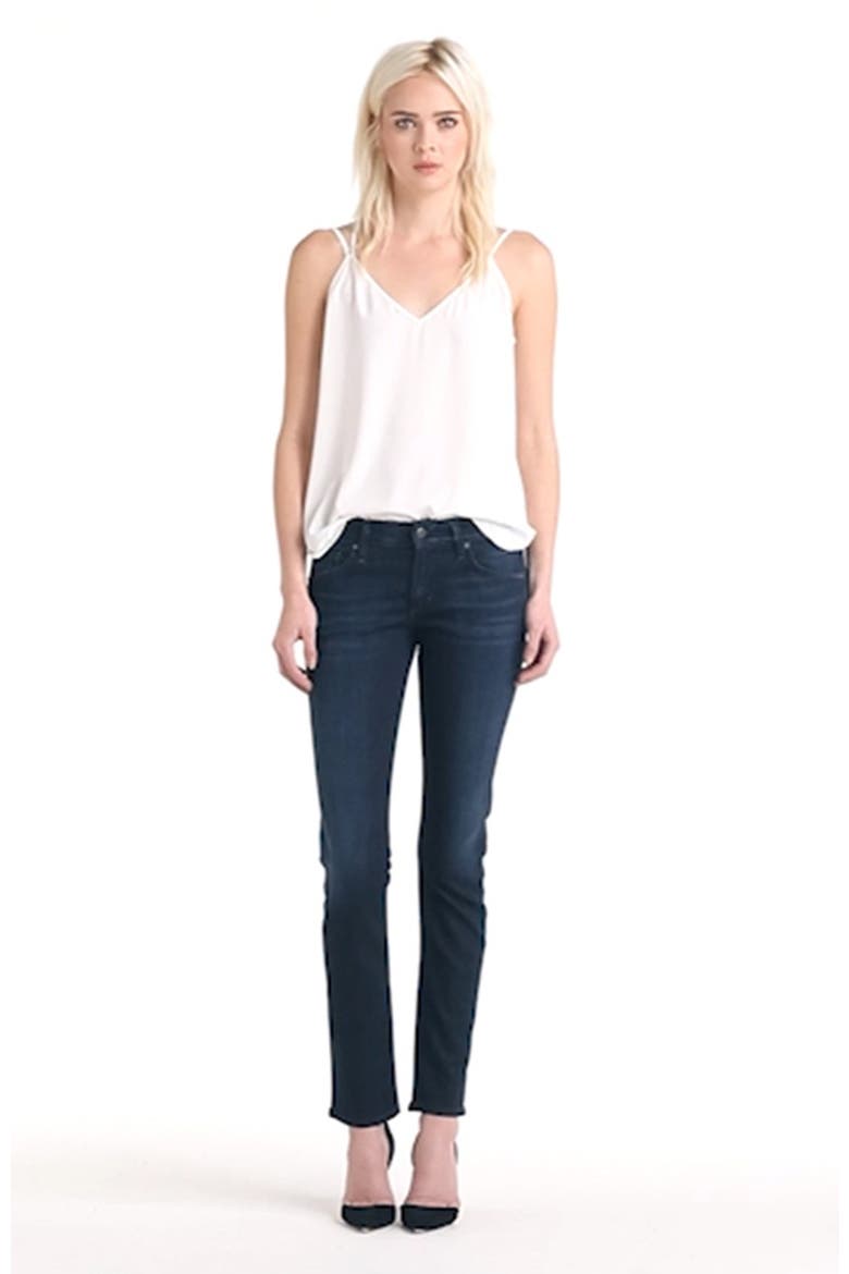 'Arielle' Slim Jeans, Alternate, color, SPACE