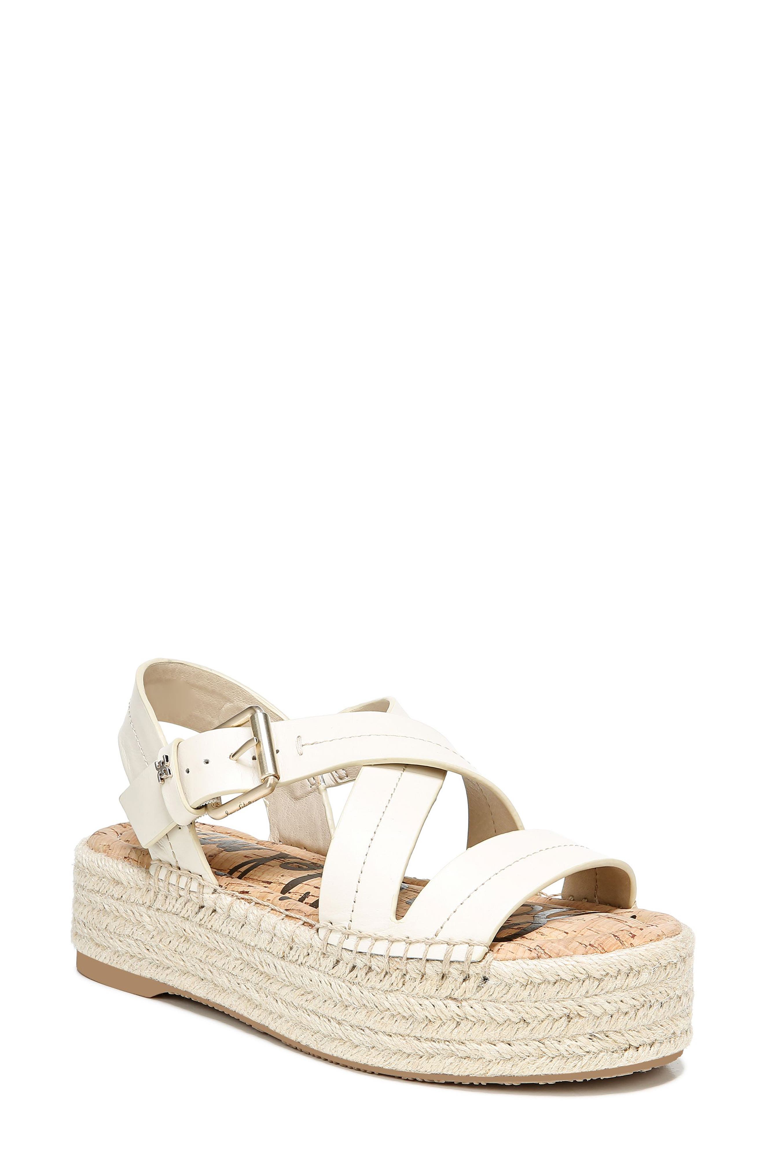 Aisling Sandal, Main, color, MODERN IVORY LEATHER