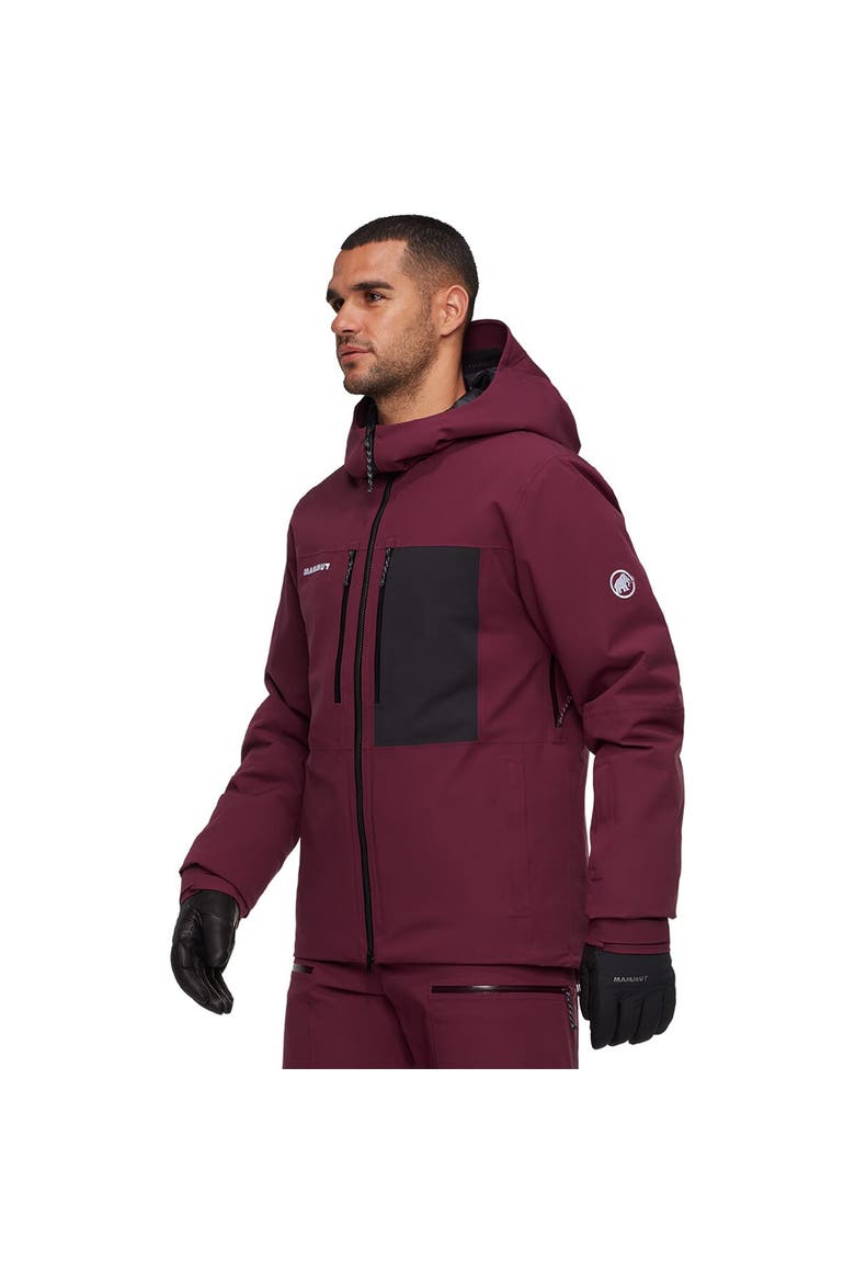 Stoney Hs Thermo Hooded Jacket - Men's, Alternate, color, Vin/Black