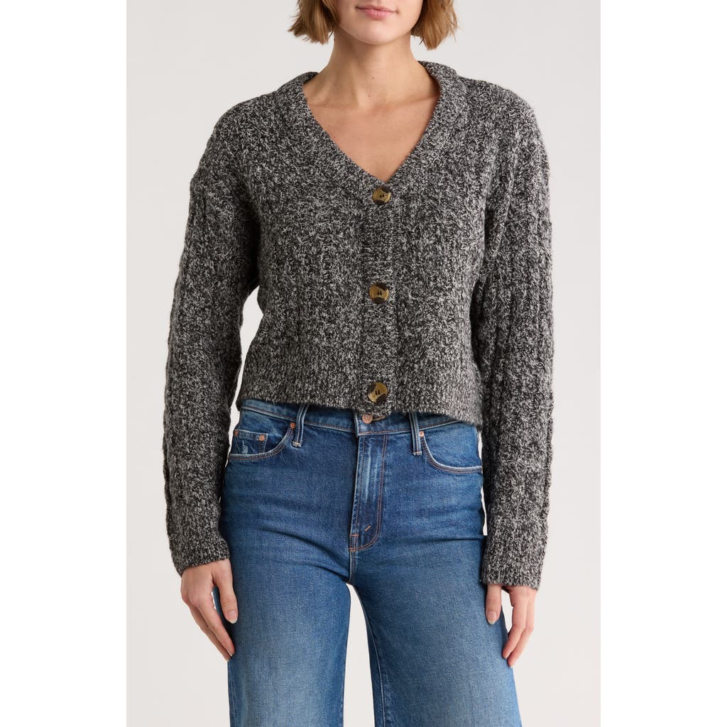 Rdi V-neck Crop Cagan In Gray