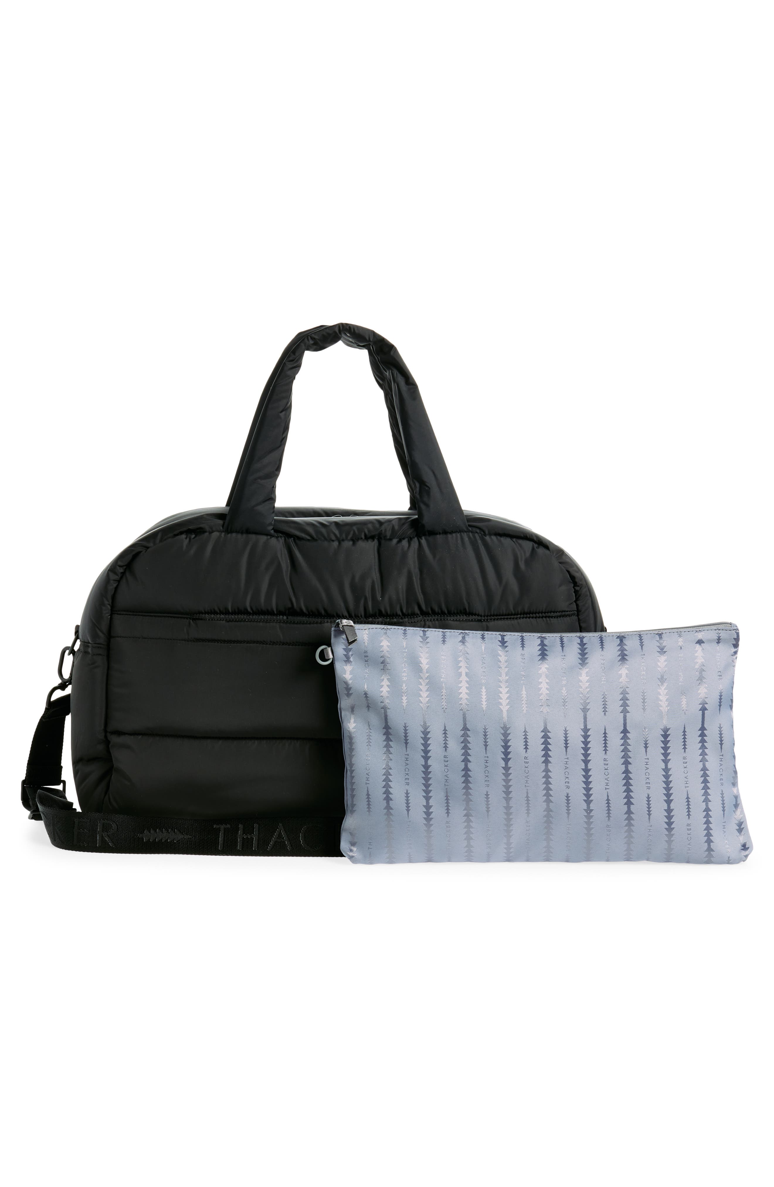 Thacker Quinn Large Duffle Bag, Alternate, color, Black/Black