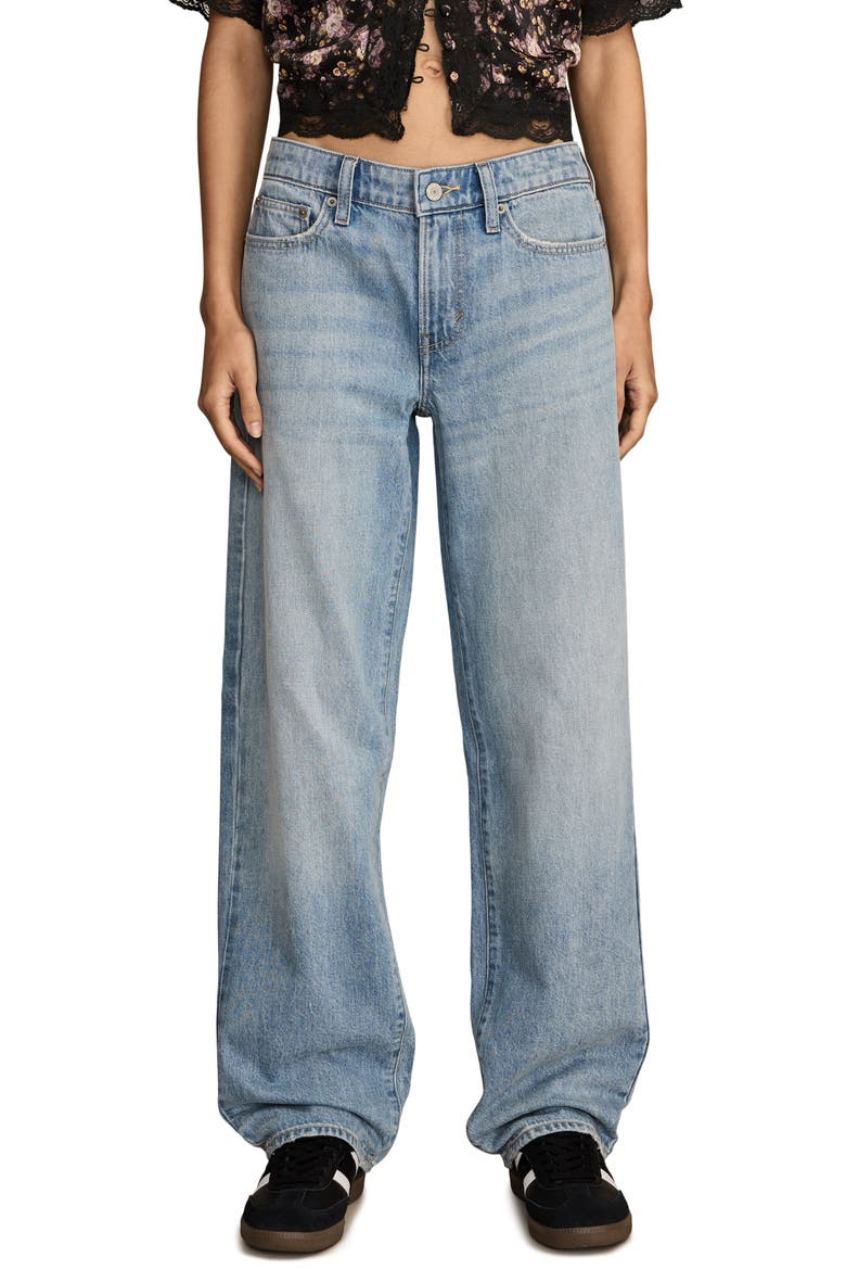 The Baggy Nonstretch Jeans, Main, color, TOP NOTCH WASH
