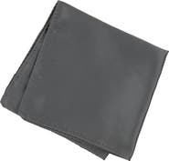 Brooklyn Brigade Men's Solid Satin Pocket Square