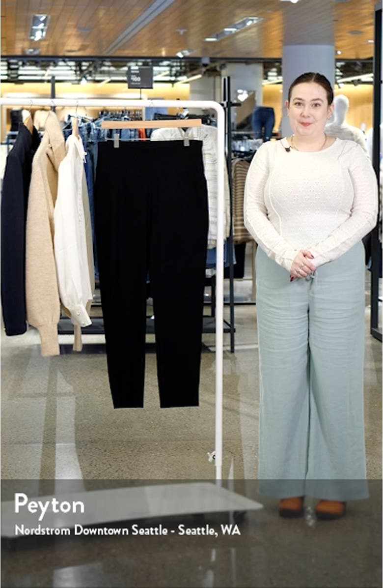 High Waist Slim Ankle Pants, sales video thumbnail