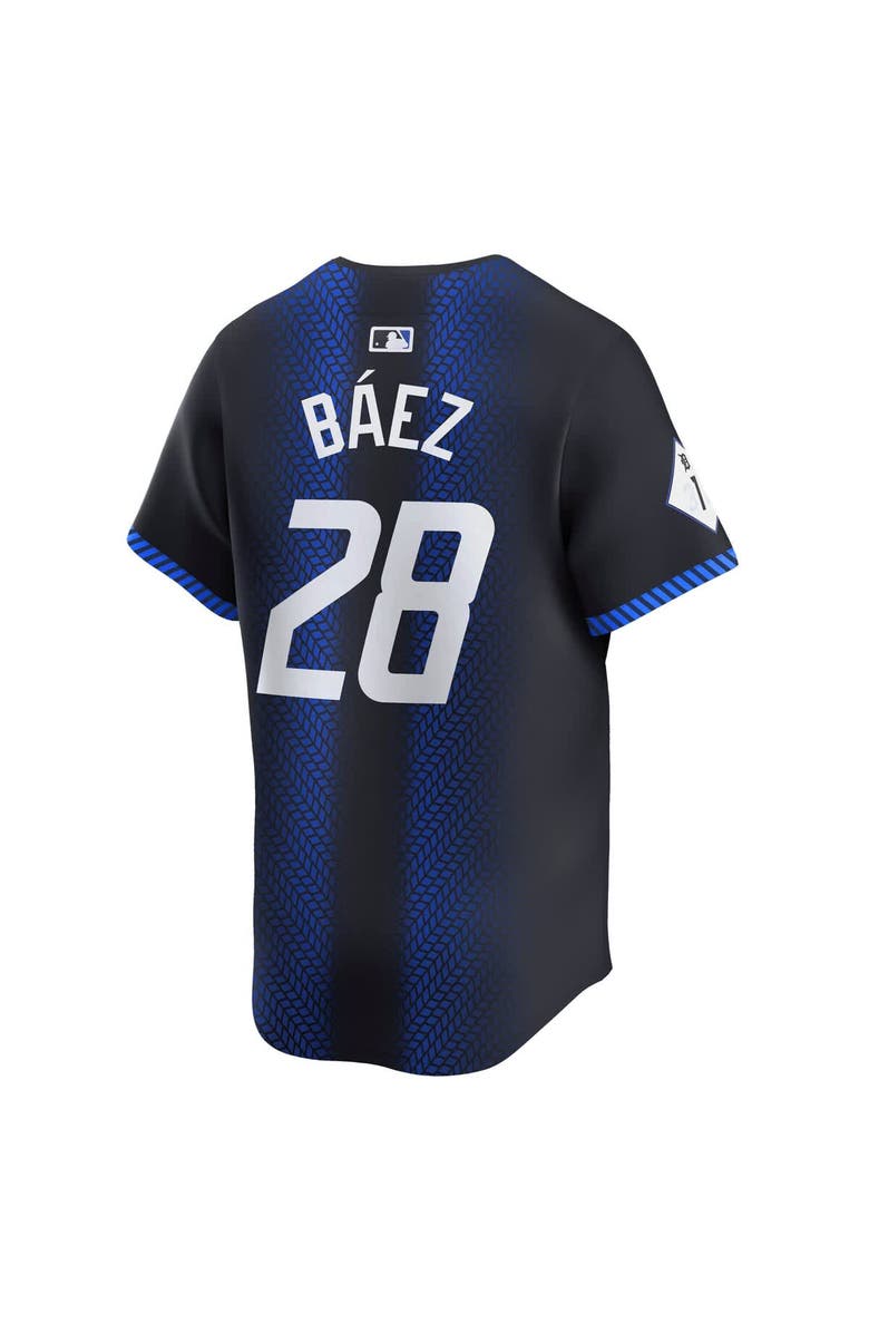 Nike Men's Nike Javier Báez Navy Detroit Tigers City Connect Limited Jersey, Alternate, color, 