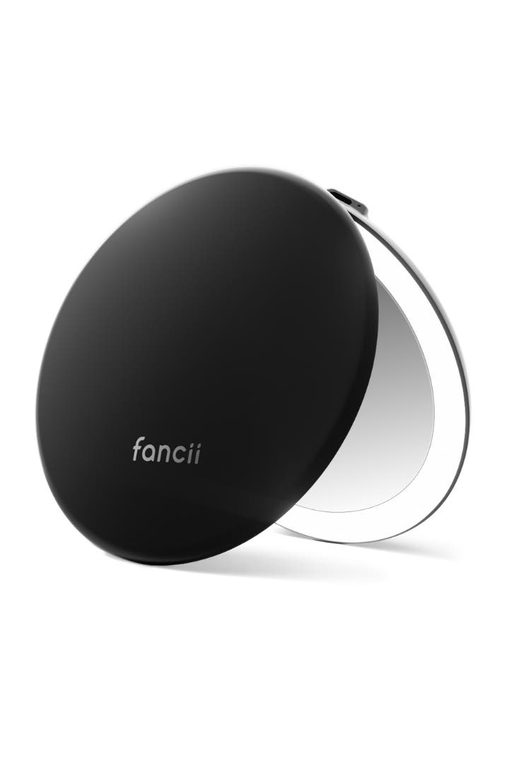 Fancii Taylor Led Compact Mirror In Black