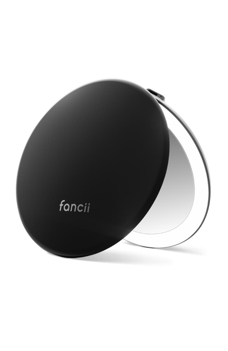 FANCII Taylor LED Compact Mirror, Main, color, Charcoal Chic