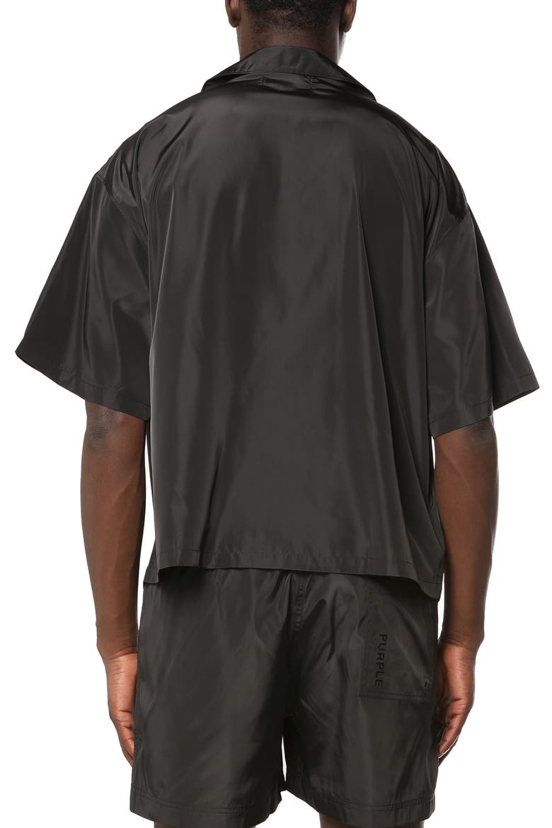 Everyday Camp Shirt, Alternate, color, BLACK