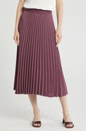 Nordstrom Pleated Midi Skirt