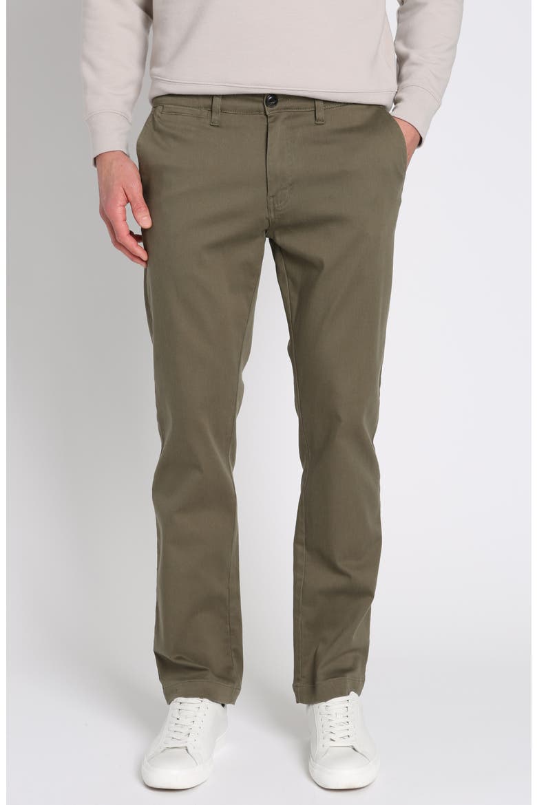East Hampton Stretch Twill Chinos, Main, color, ARMY