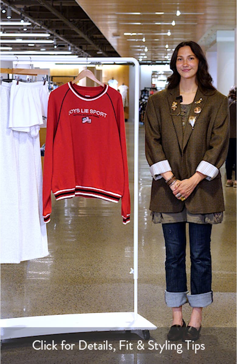 Kara Graphic Sweatshirt, sales video thumbnail
