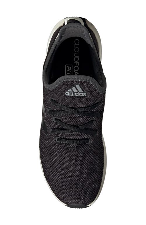 Adidas Originals Adidas Cloudfoam Pure Running Shoe In Black/black/grey