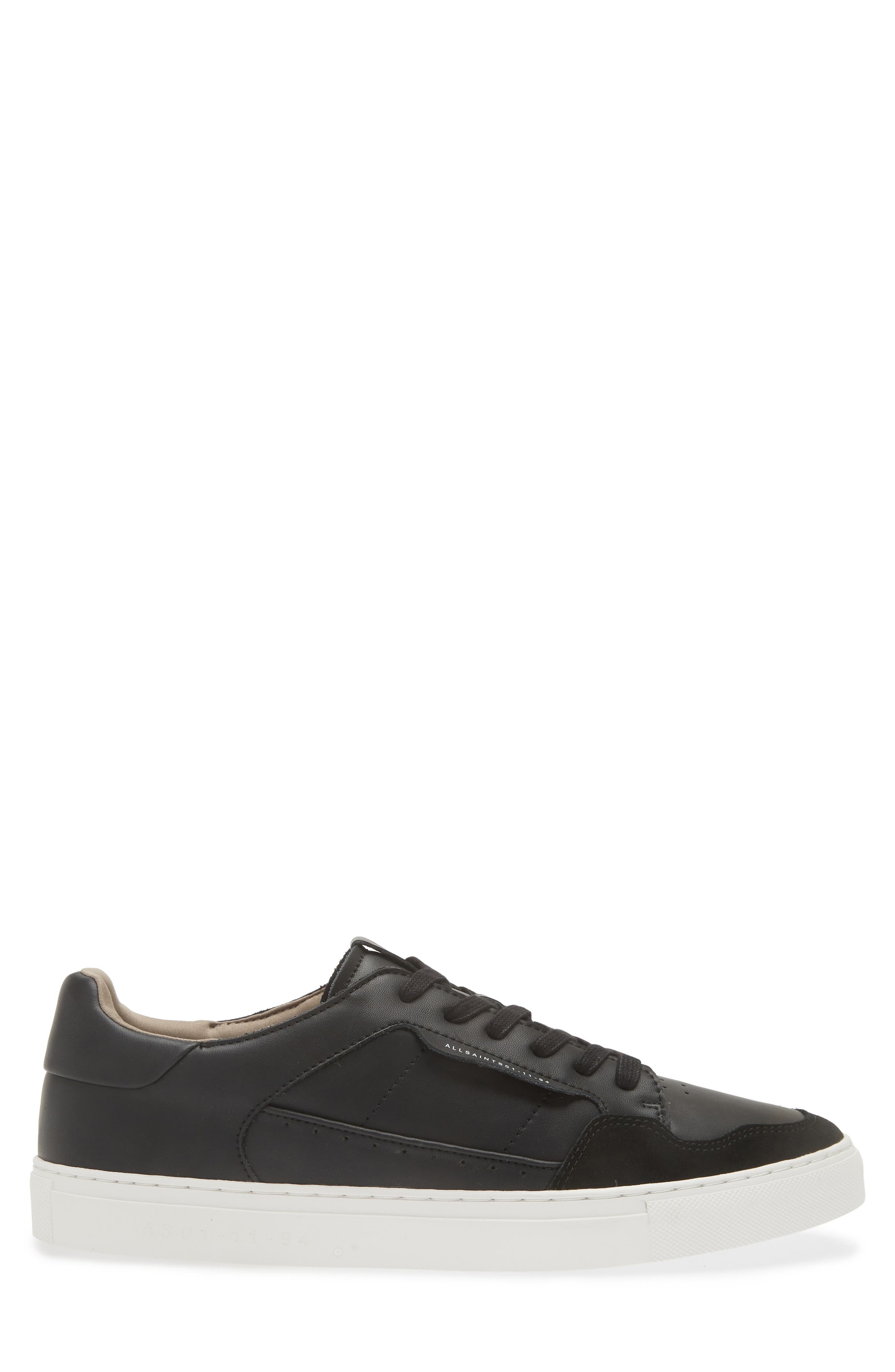 AllSaints Alton Low Top Sneaker, Alternate, color, Black