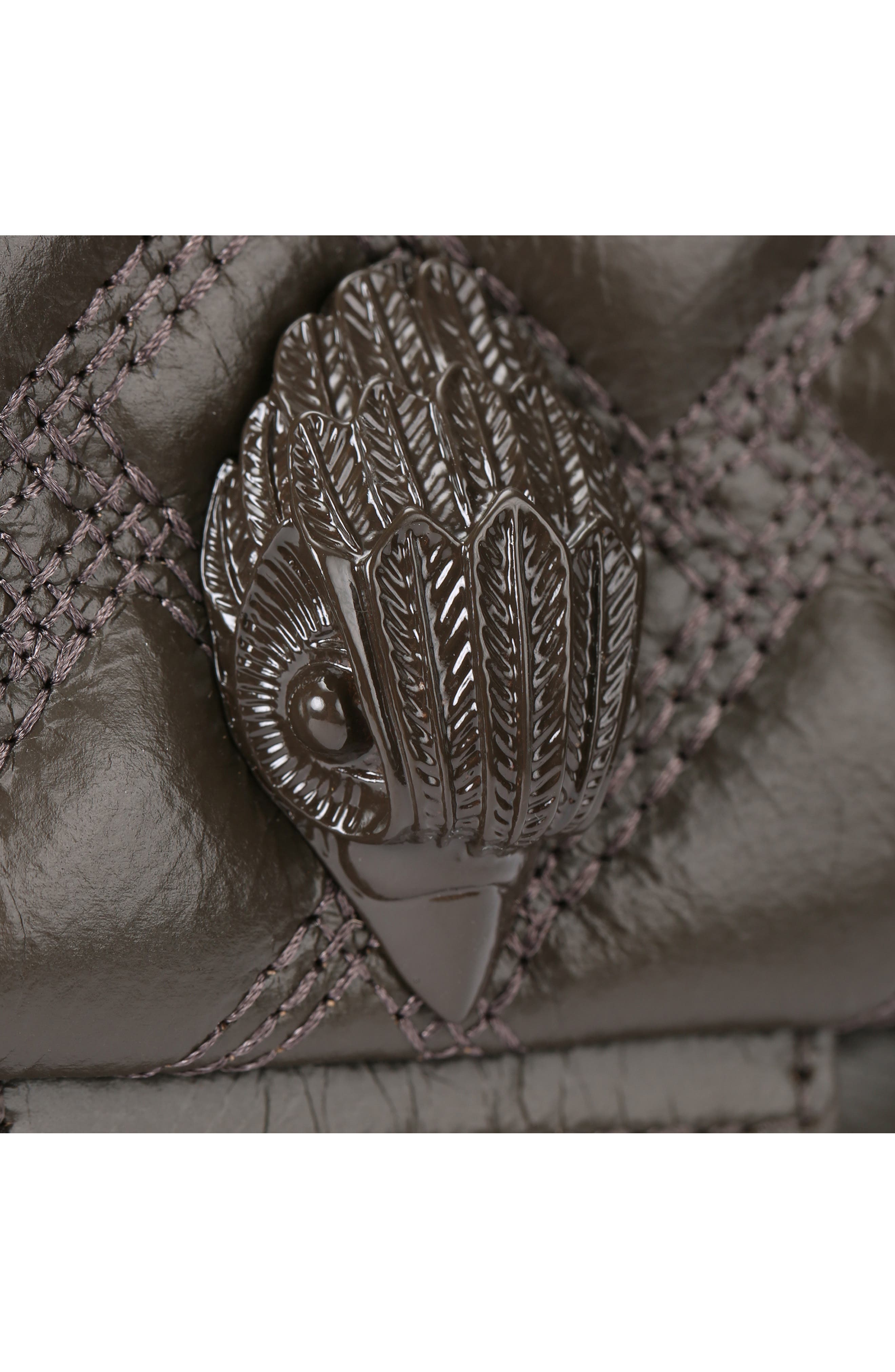 Kurt Geiger London Mini Kensington Drench Quilted Leather Convertible Crossbody Bag, Alternate, color, 