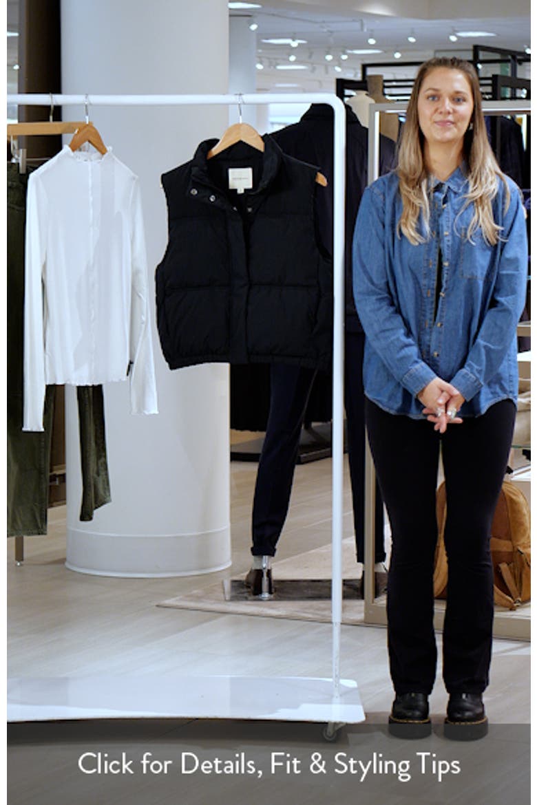 Quilted Puffer Vest video
