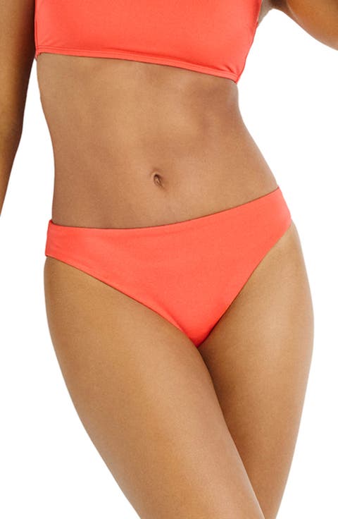 Cali High Cut Bikini Bottoms