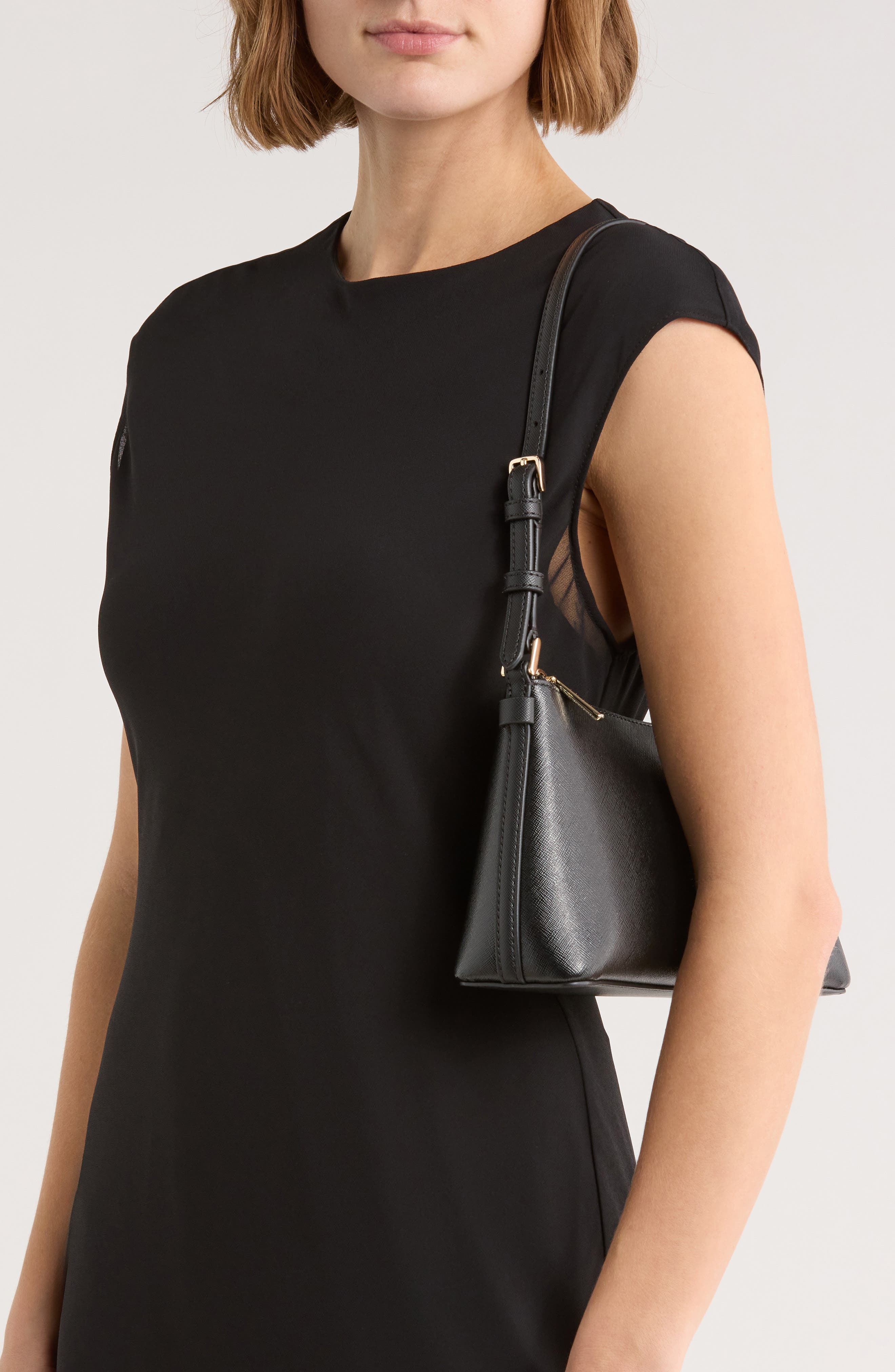 Kate Spade New York kenzie small shoulder bag, Alternate, color, Black