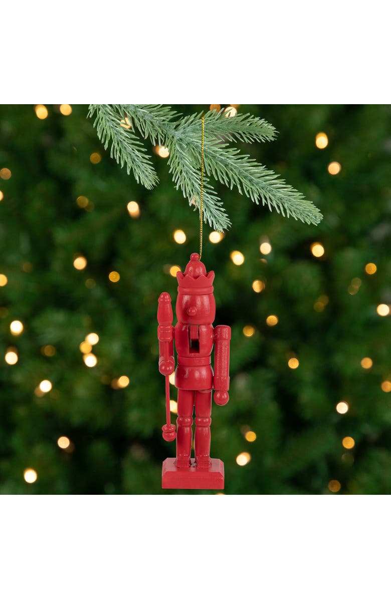 Northlight Nutcracker Wooden Christmas Ornaments - 5" - Multicolor - Set of 6, Alternate, color, Multi