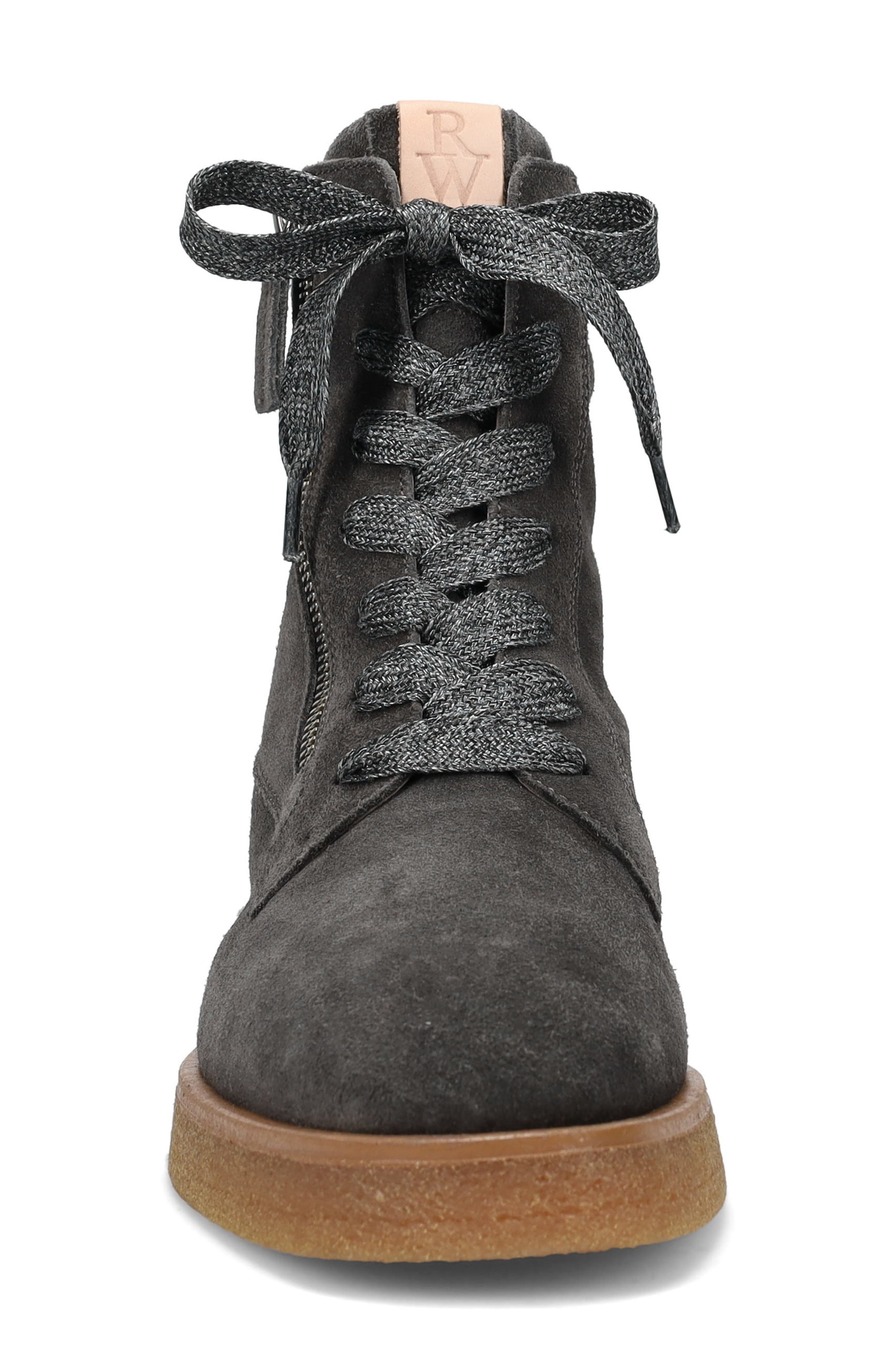 Ron White Hayley Lace-Up Boot, Alternate, color, Slate