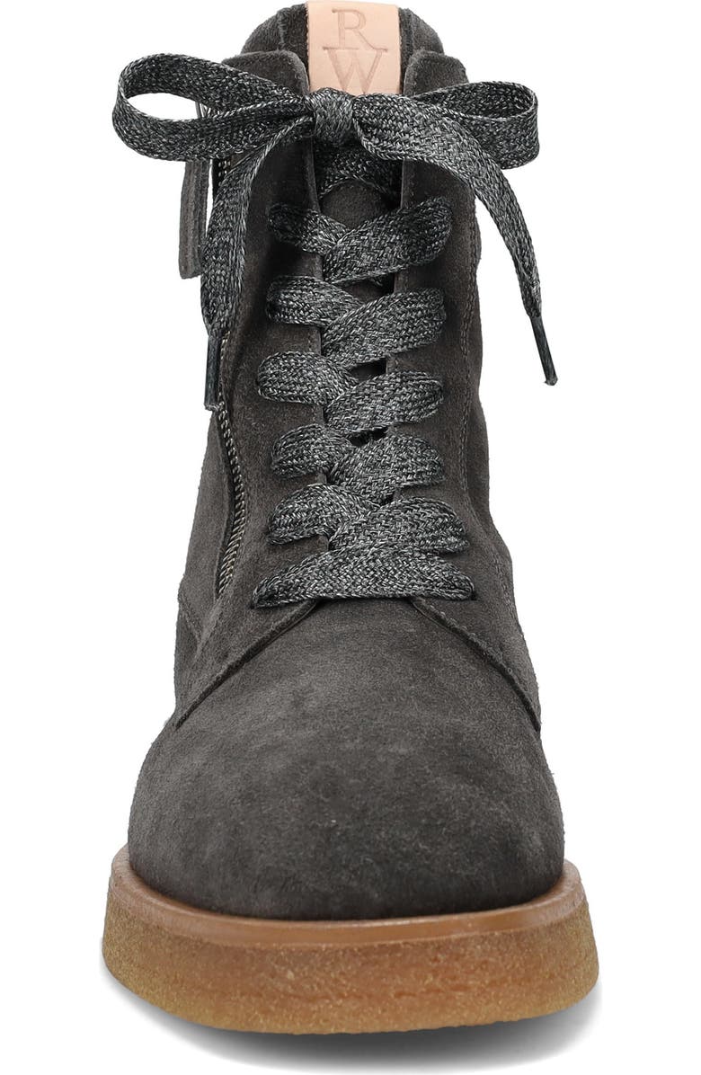 Ron White Hayley Lace-Up Boot, Alternate, color, Slate