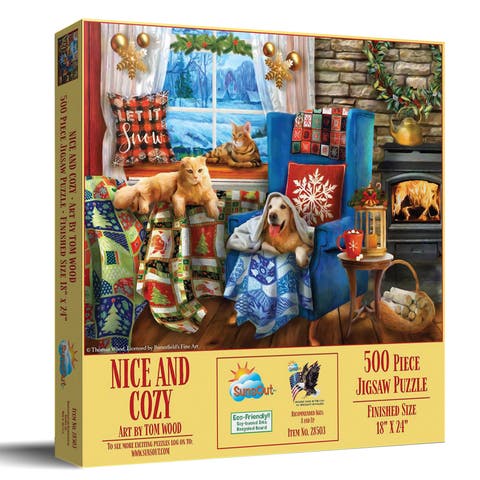 Nice and Cozy 500 piece Jigsaw Puzzle for Adults