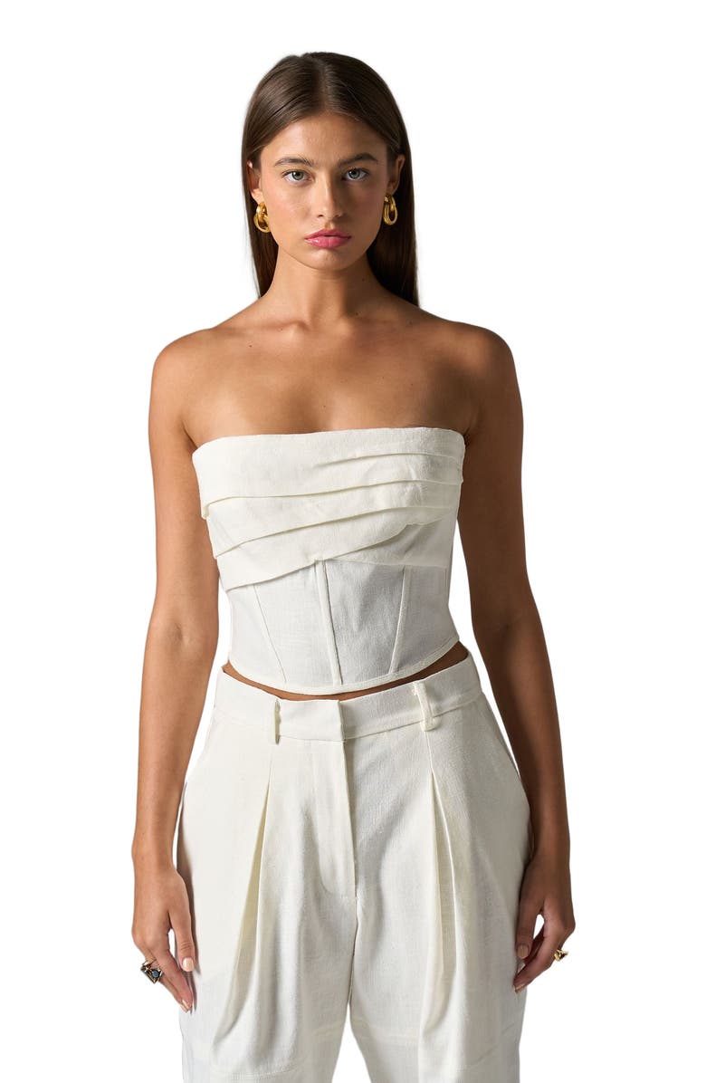 JBQ Bellucci Top, Alternate, color, Ecru