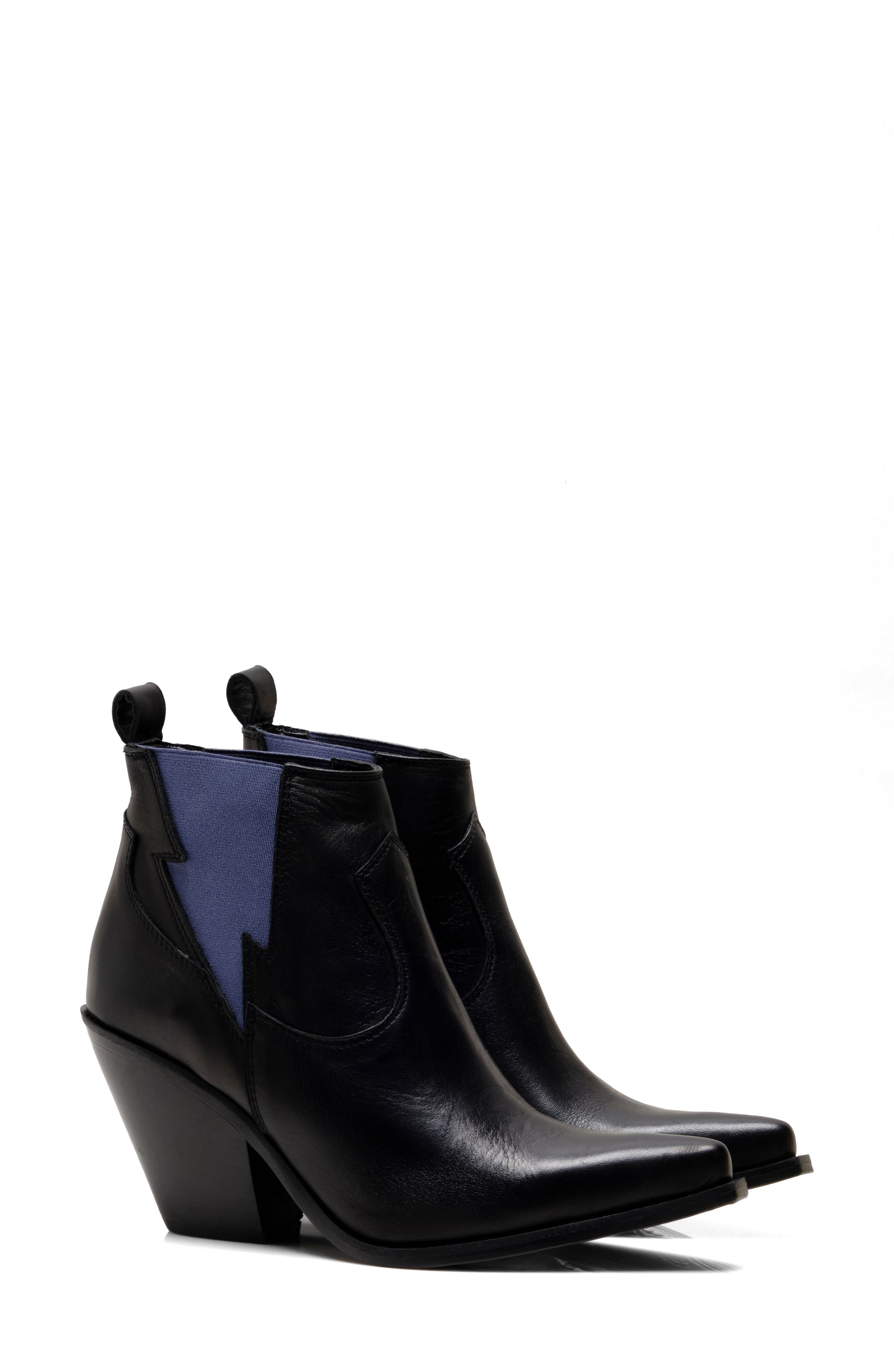 Free People Flash Western Chelsea Boot, Alternate, color, 
