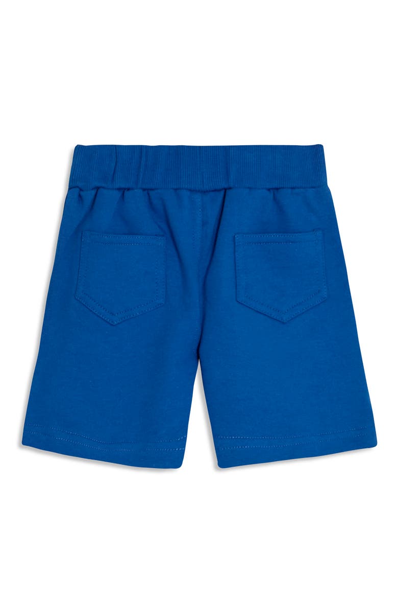 Shark Appliqué Cotton T-Shirt & Shorts Set, Alternate, color, BLUE