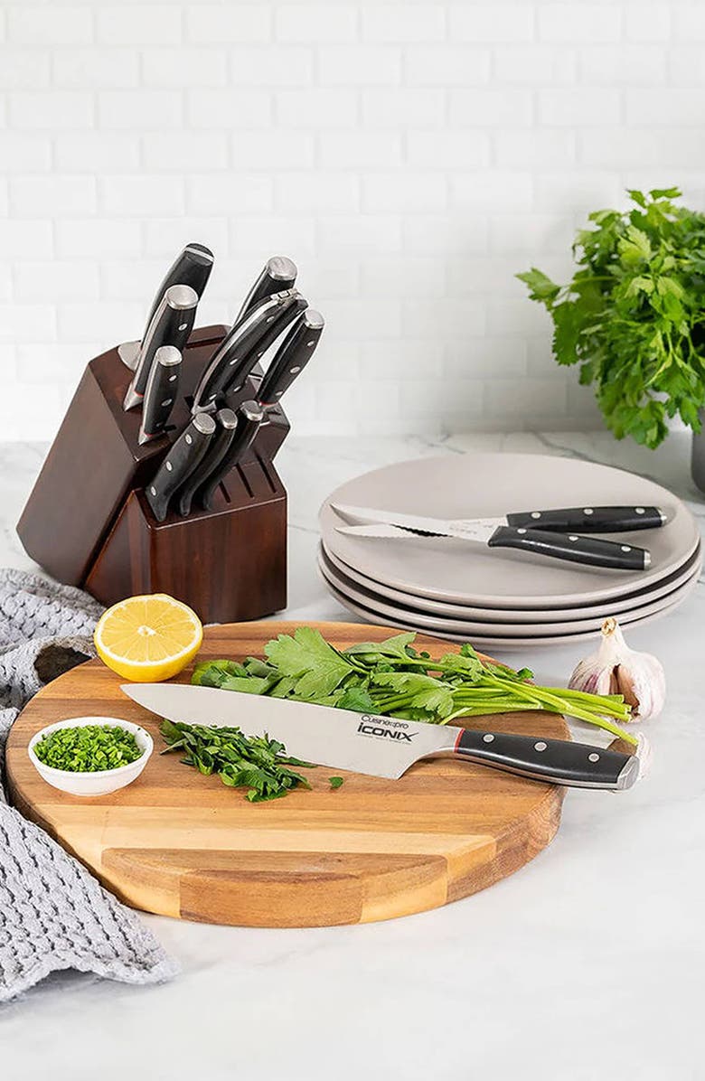 Cuisine::pro<sup>®</sup> iconiX<sup>®</sup> 14-Piece Fullen Knife Block, Alternate, color, Silver