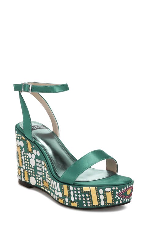 Metropolis Wedge Sandal