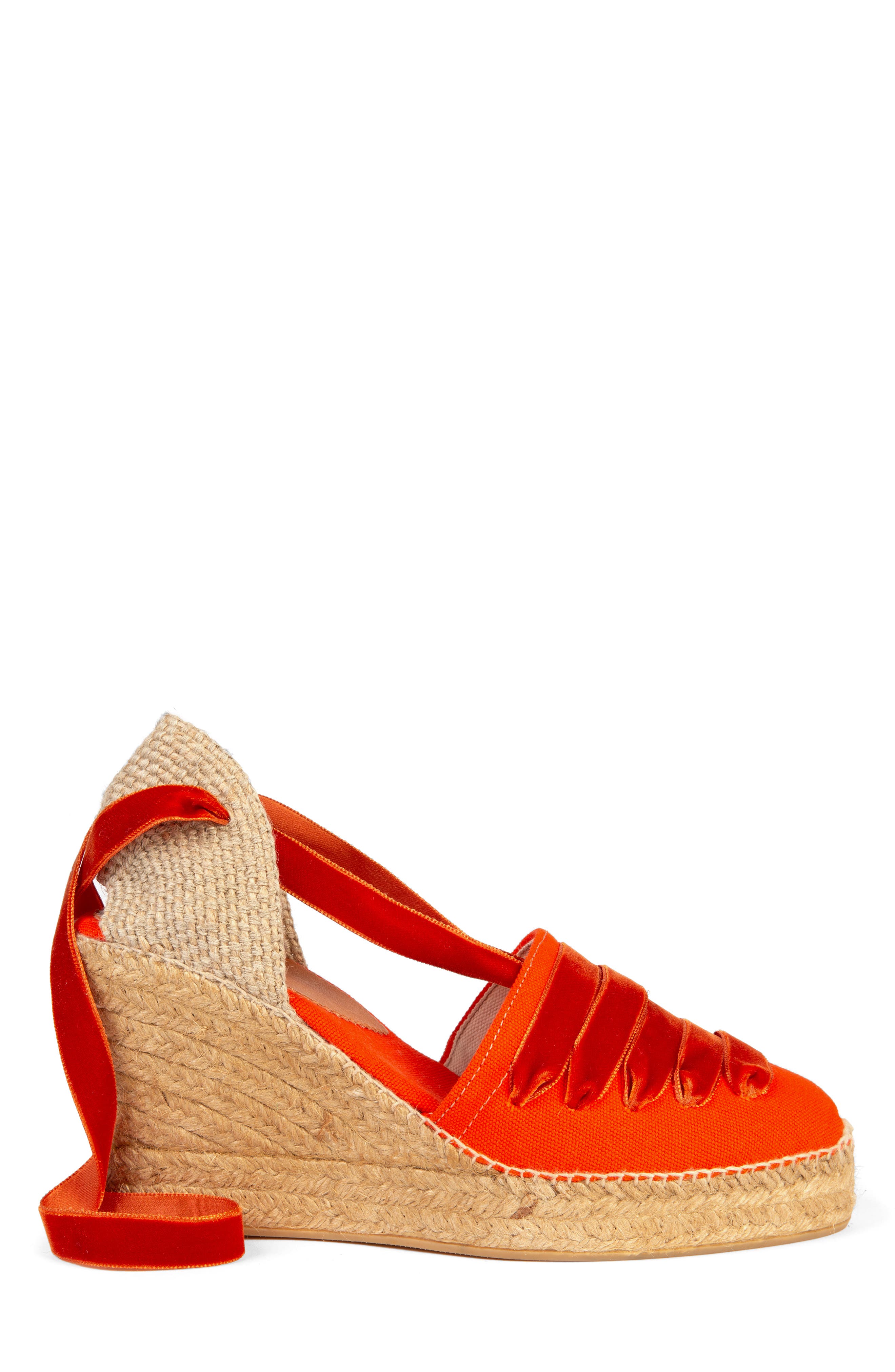 Penelope Chilvers High Valenciana Dali Espadrille Wedge Sandal, Alternate, color, 