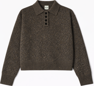 VIR VITA Frida Polo Cashmere Sweater