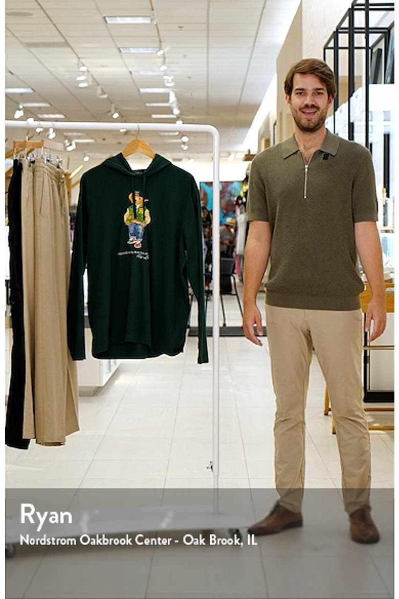 Polo Bear Hooded Long Sleeve Graphic T-Shirt video