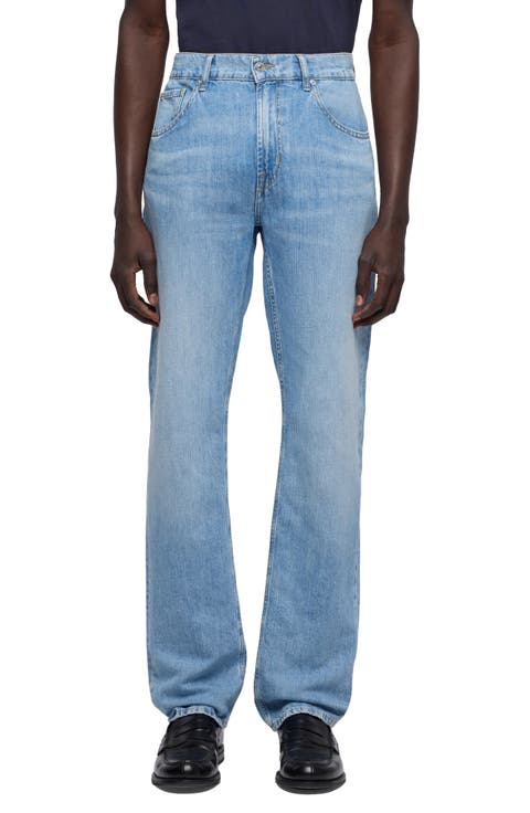 The Straight Cotton & Linen Jeans