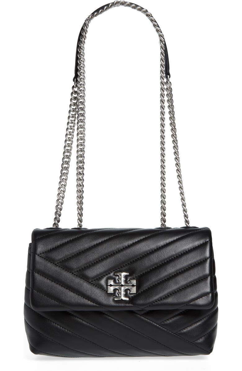 Tory Burch Small Kira Chevron Leather Shoulder Bag, Main, color,
