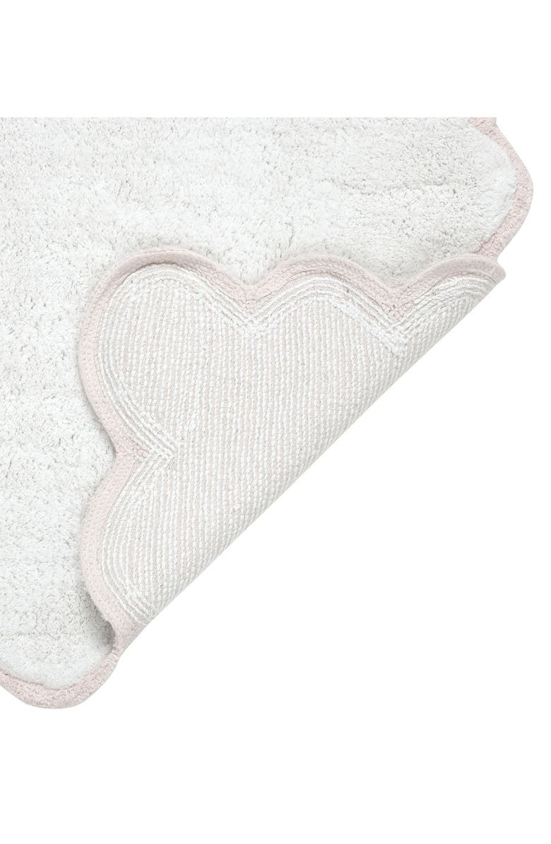 VCNY HOME Scallop Cotton Bath Runner, Alternate, color, 