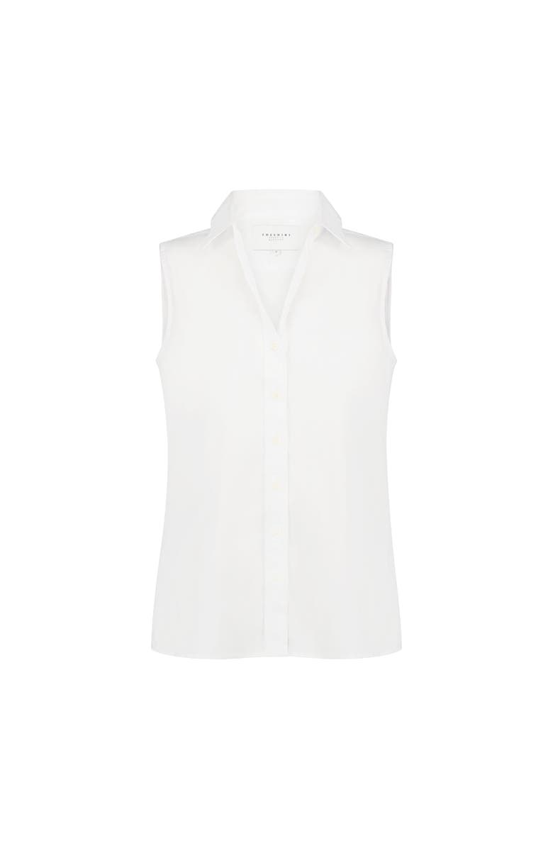 The Shirt by Rochelle Behrens The Sleeveless Shirt, Alternate, color, White