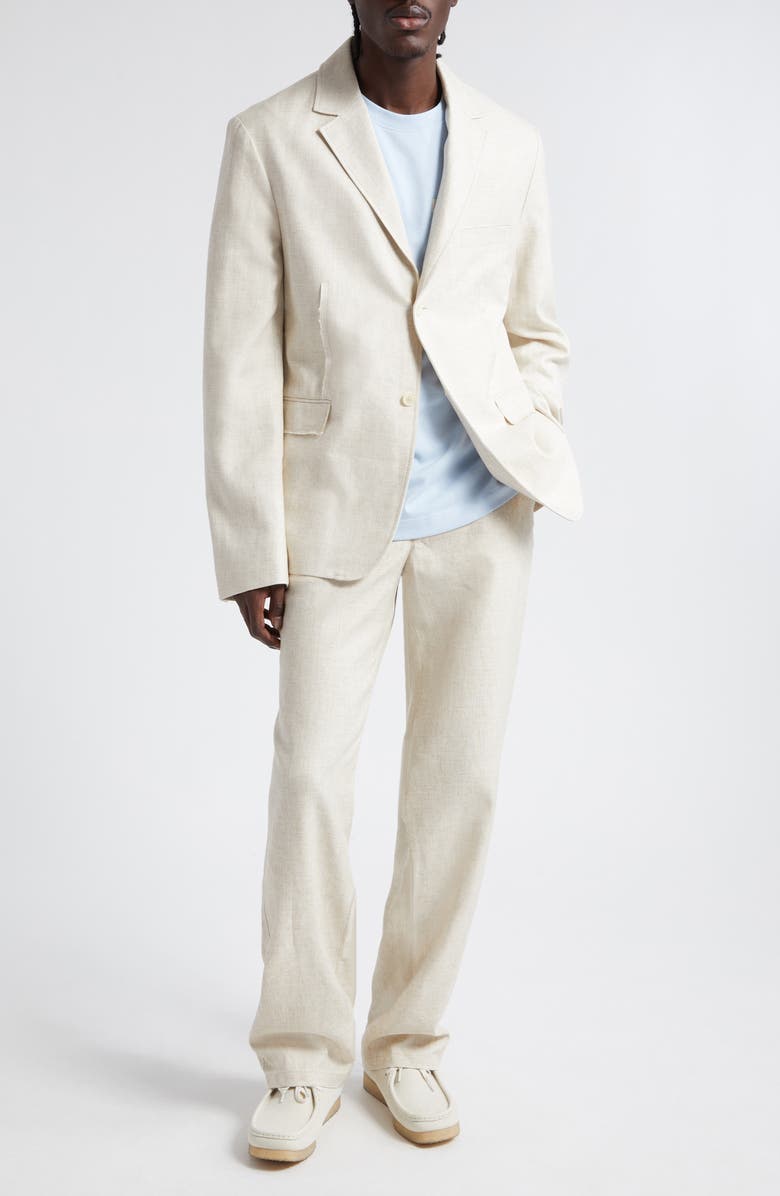 Jacquemus Le Pantalon Disgreghi Belted Pants, Alternate, color,