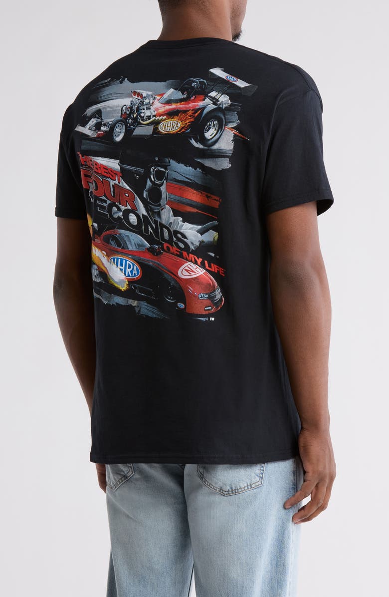 Philcos NHRA Cotton Graphic T-Shirt, Alternate, color, Black