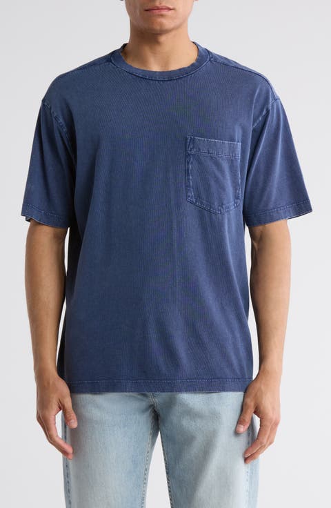 Acid Wash Pocket T-Shirt
