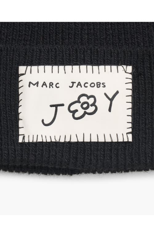 Marc Jacobs Joy Wool Blend Beanie In Gold