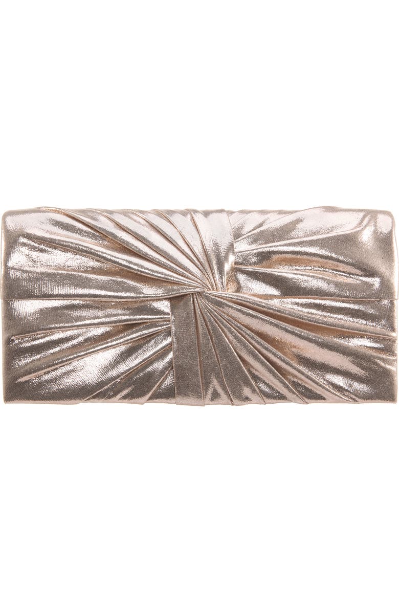 Nina Durham Twisted Knot Clutch, Main, color,