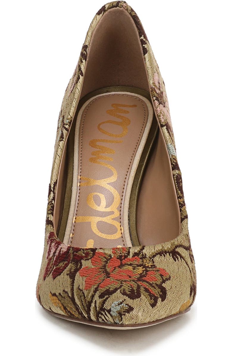 Sam Edelman Hazel Pointed Toe Pump, Alternate, color, Natural Multi Se